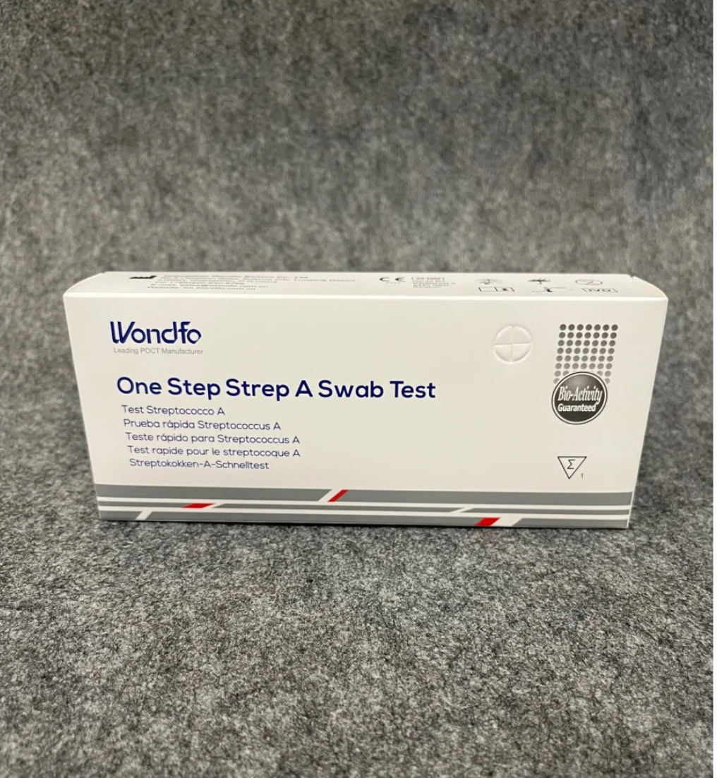 Wondfo Strep A / Scharlach Selbst -Test (Einzelverpackung)