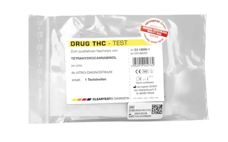 THC Teststreifen, 1 Stück