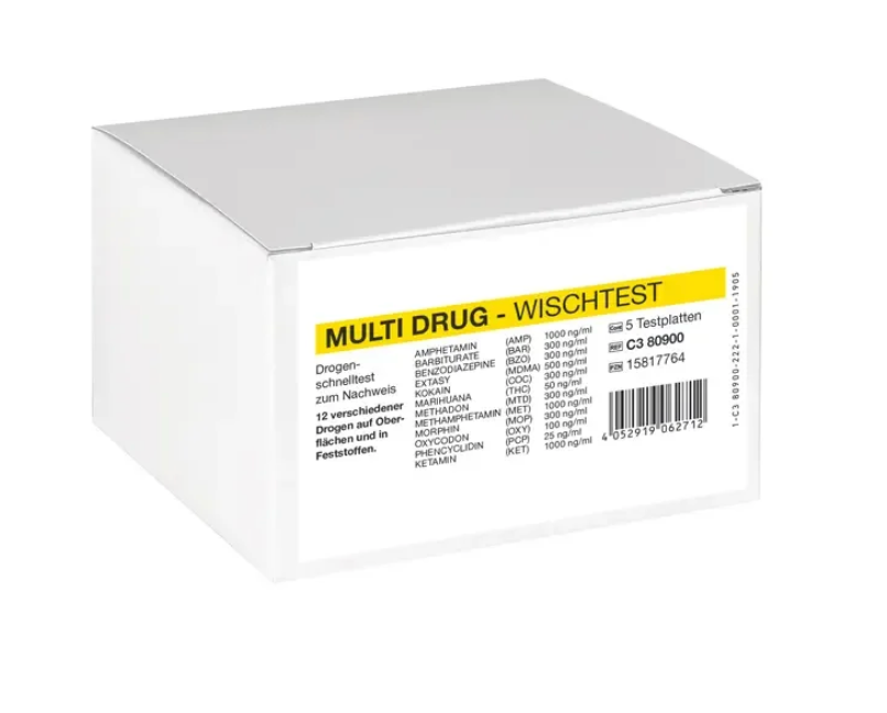 Cleartest Multi Drug Wischtest 12 Parameter, 1 Stück