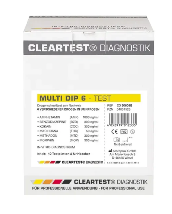 Cleartest Multi Dip 12, 1 Stück