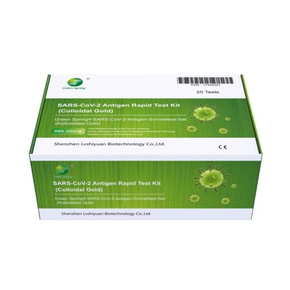 Green Spring SARS-CoV-2-Antigen-Schnelltest (25 Stück)