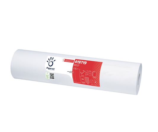 Ärzterolle/ Rollenpapier für Liegen, 2-lg, 50lfm (9 Rollen)