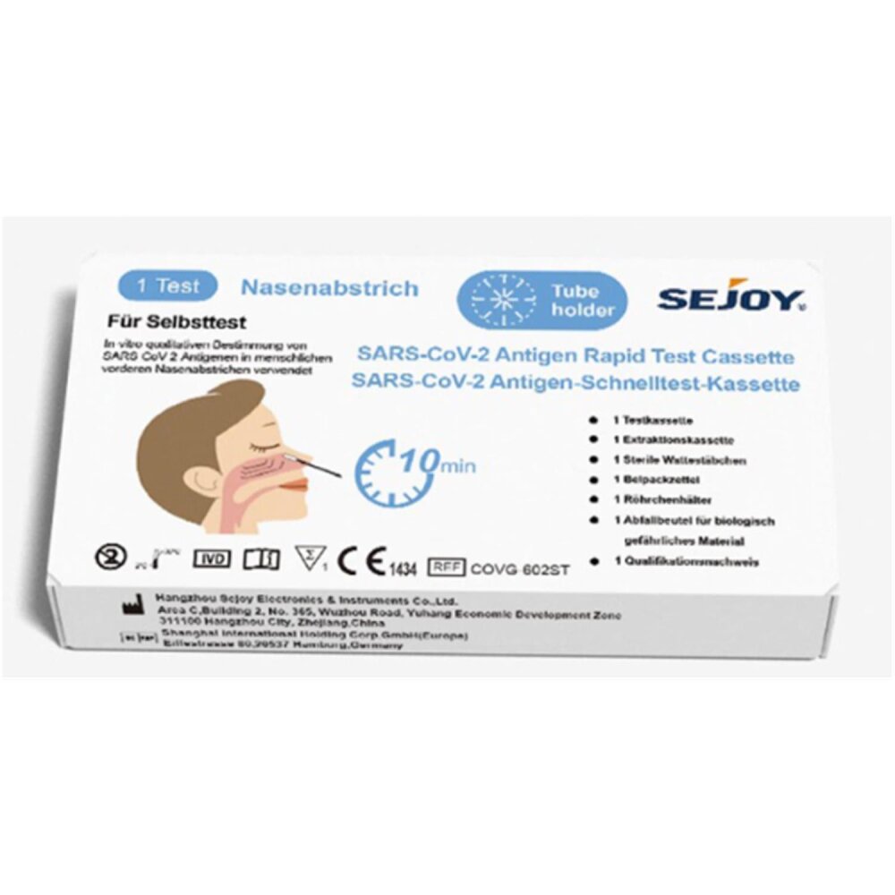 SEJOY Laien-Antigentest (Einzelverpackung)